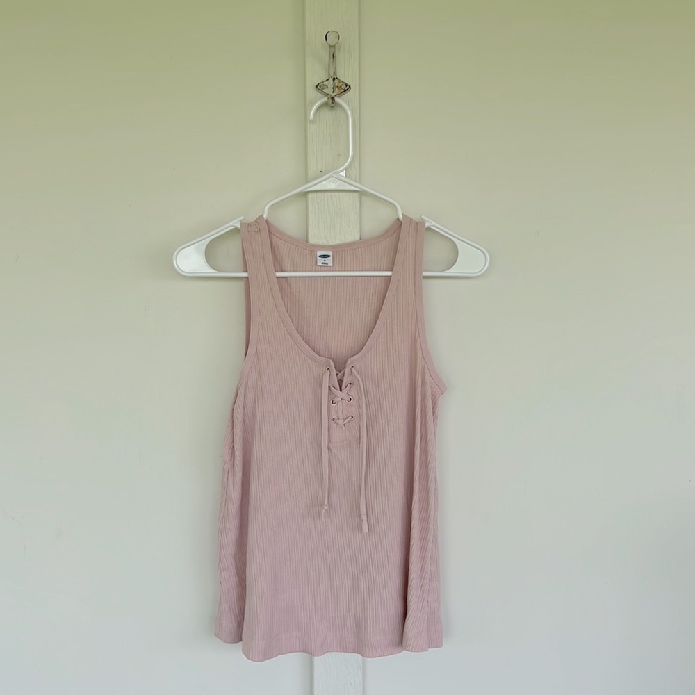 Old Navy pink tank top
